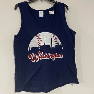 Women’s Washington Baseball tank top Size XXL